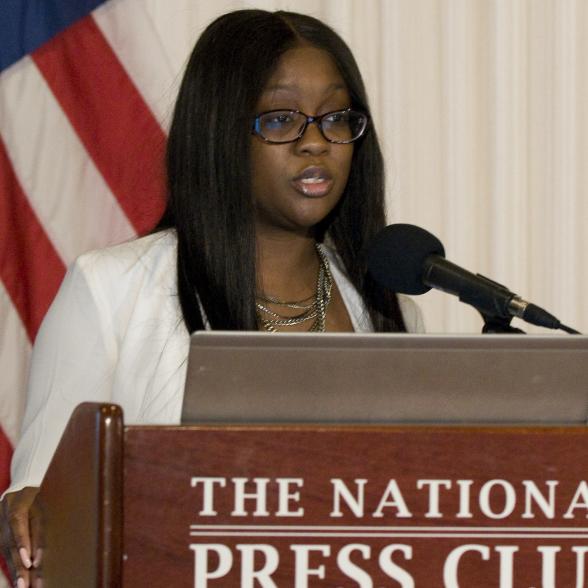 At National Press Club meeting